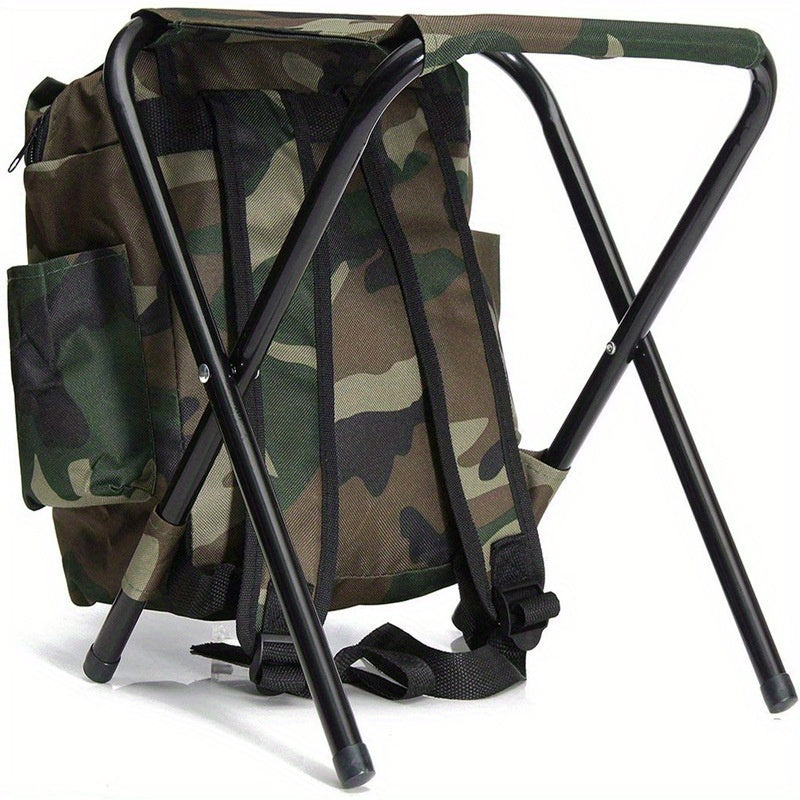 Camouflage Multi-Purpose Backpack for Outdoor Adventures and Everyday Use