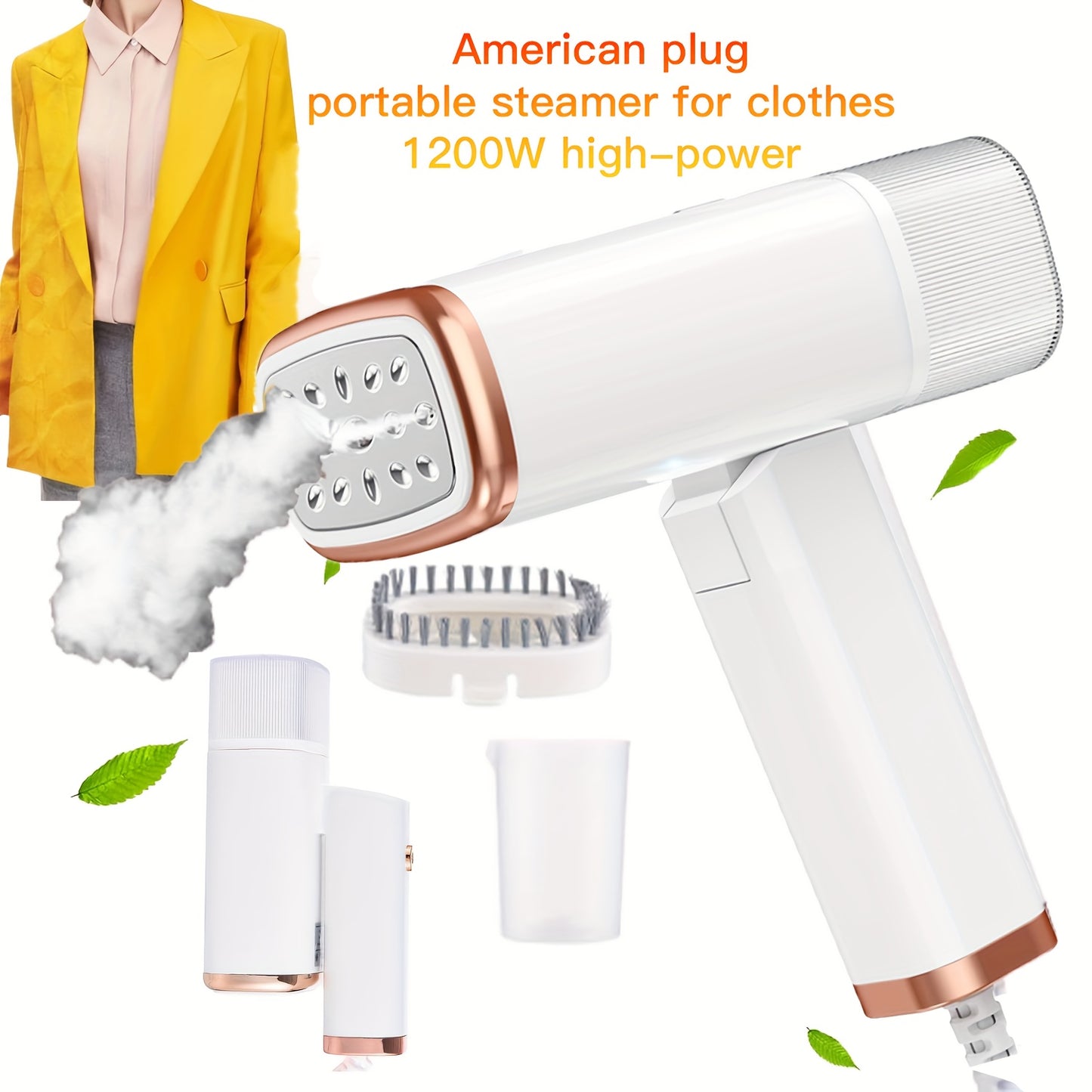 2 In 1 Handheld Portable Steamer Foldable For Travel