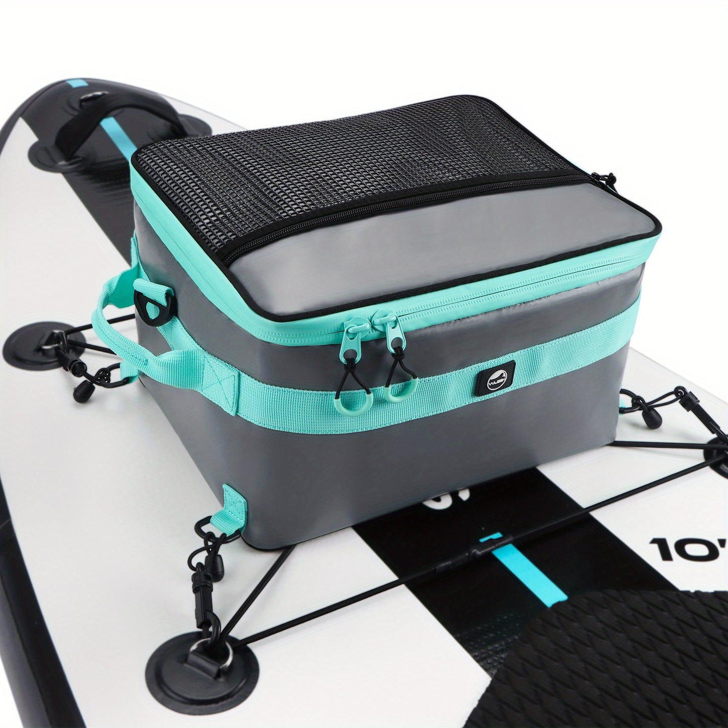 YVLEEN PVC Paddle Board Cooler With Mesh Top Pocket Straps