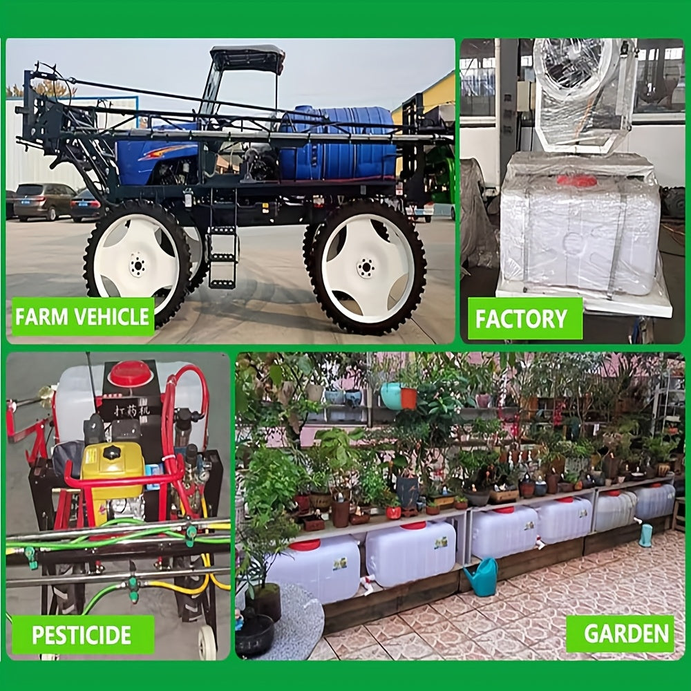 Portable Water Storage Tank With Faucet And Hose Camping