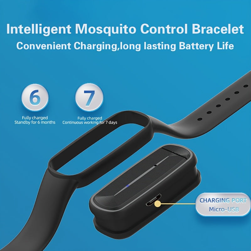 Ultrasonic Mosquito Repellent Band for Outdoor Protection
