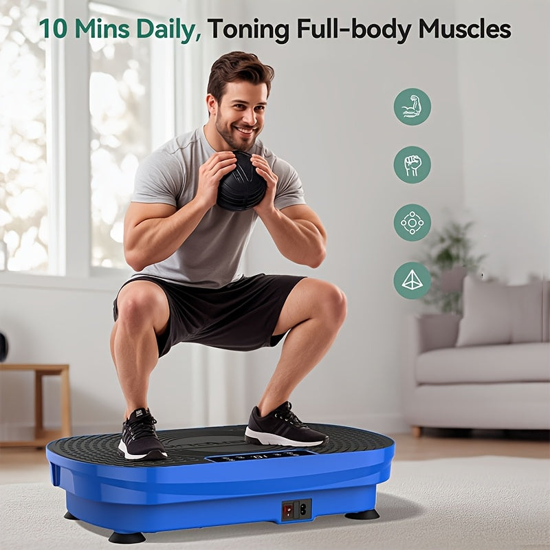 Vibration Plate Fitness Machine With Multiple Modes