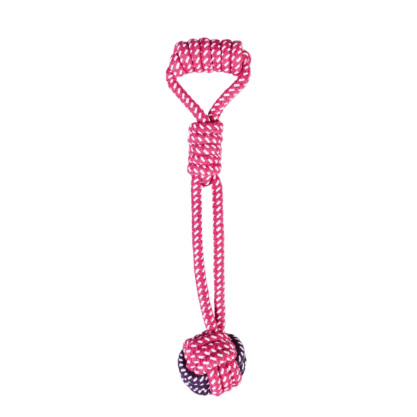 Durable Interactive Dog Training Knot Toy Indoor Play