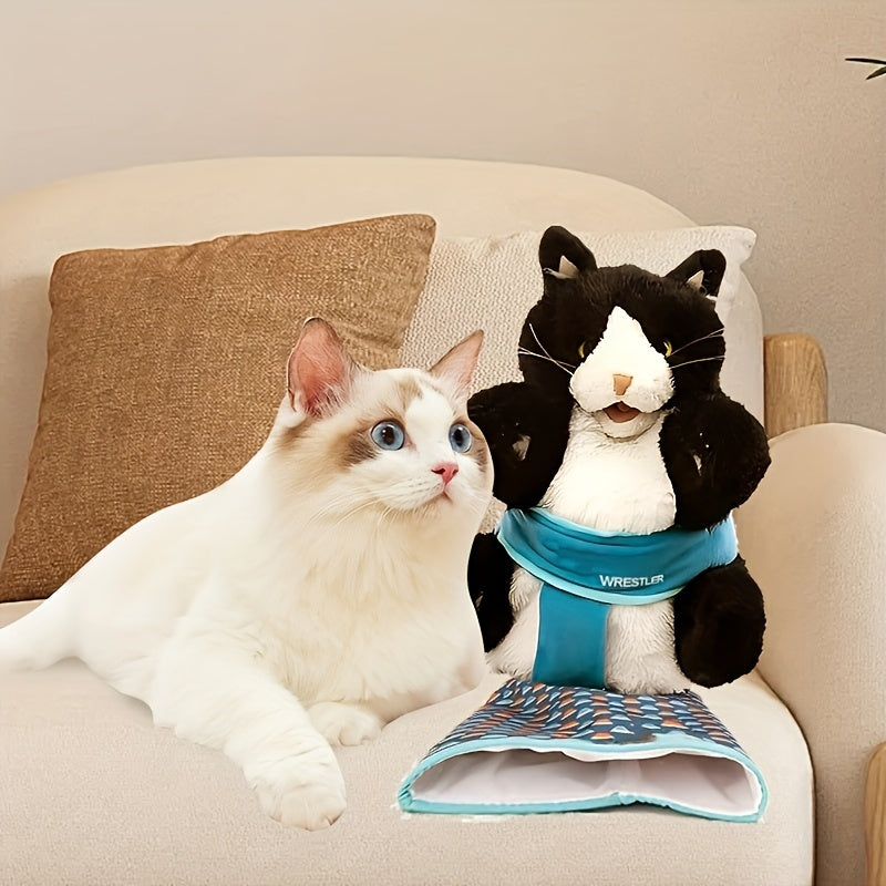 Plush Co Interactive Cat Corner Toy For Indoor Play