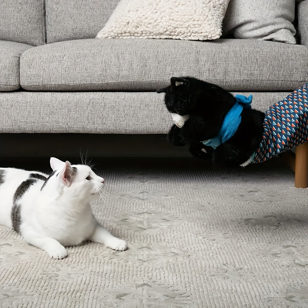 Plush Co Interactive Cat Corner Toy For Indoor Play