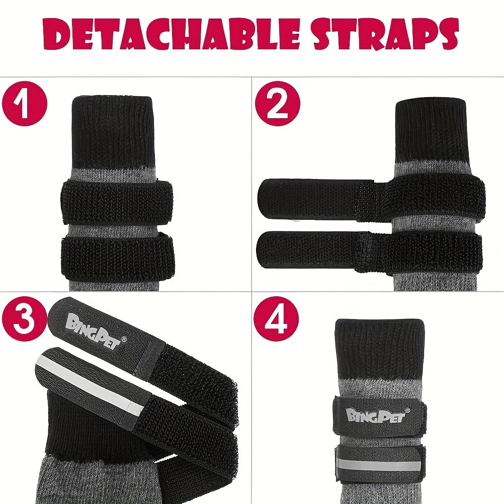 Dog Socks for Hardwood Floors and Outdoor Protection