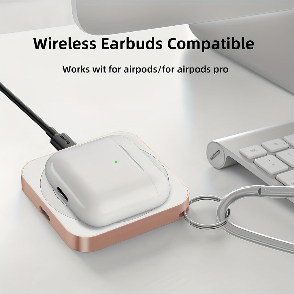 Mini Magnetic Wireless Charger With Dual Interface 15W