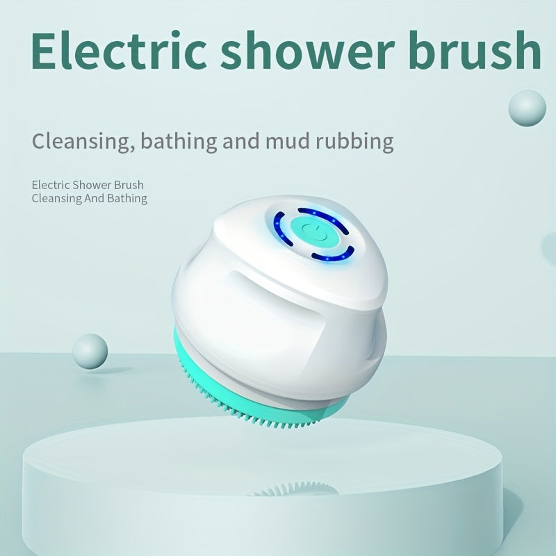 6 In 1 Rechargeable Electric Shower Brush Set For Cleansing