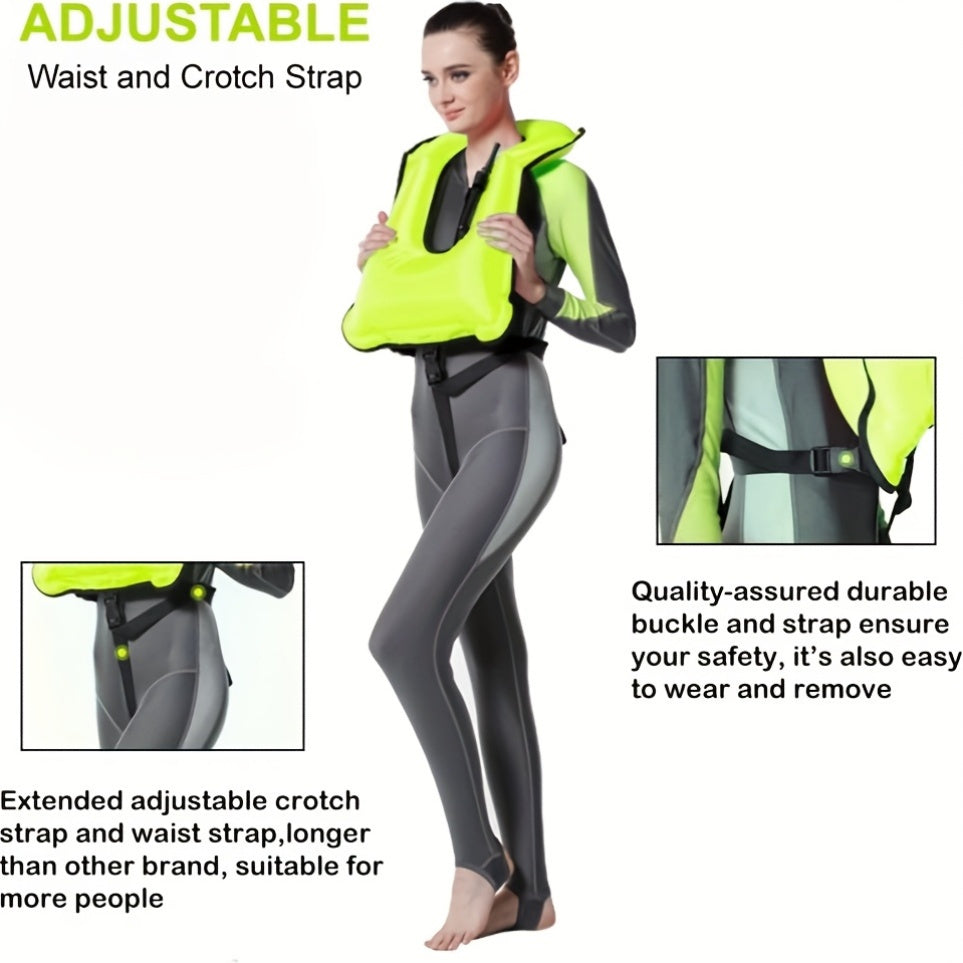 Adult Life Jacket With Safety Buckle Portable Buoyancy Vest