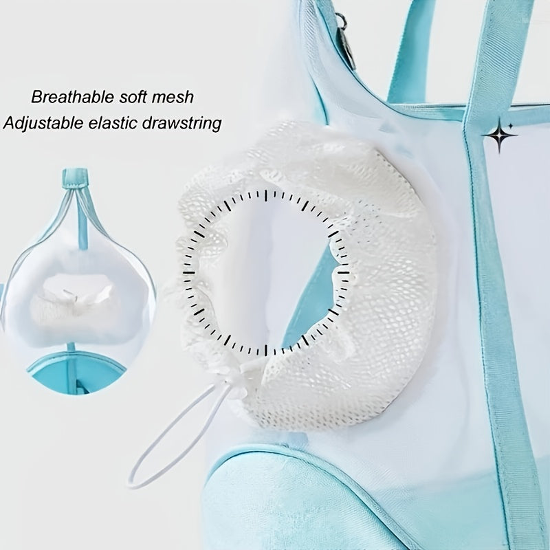 Mesh Pet Bag Breathable Travel Carrier For Cats And Dogs