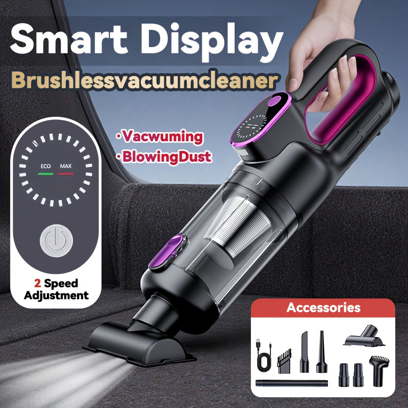 Wireless Handheld Vacuum For Cars And Homes 2 In One