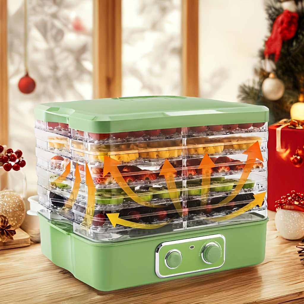 Food Dehydrator With Digital Timer Thermostat In Heavy Duty Stainless