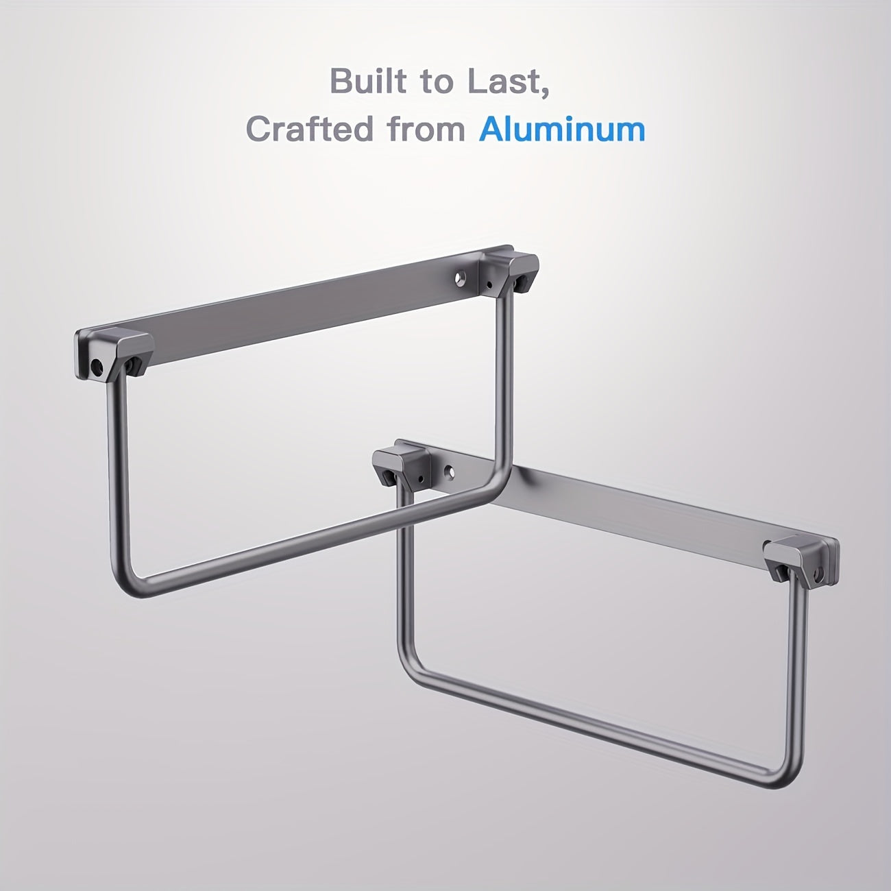 Aluminum RV Shoe Rack Wall-Mounted Organizer for Efficient Storage