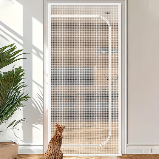 Cat Proof Door Curtain for Easy Pet Access and Safety