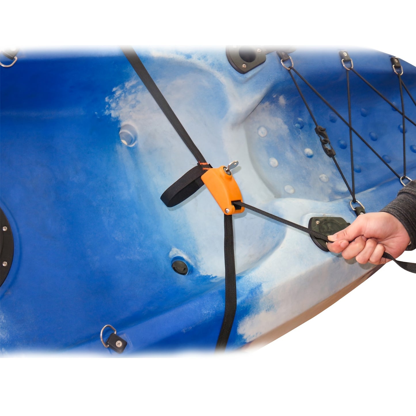 Heavy Duty Steel Cable Strap Kayak Quick Release Buckle