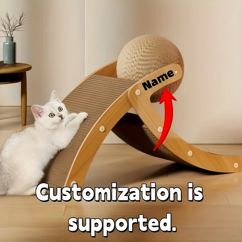 Sisal Cat Scratcher Board And Lounge Chair 2 In 1 Cat Bed