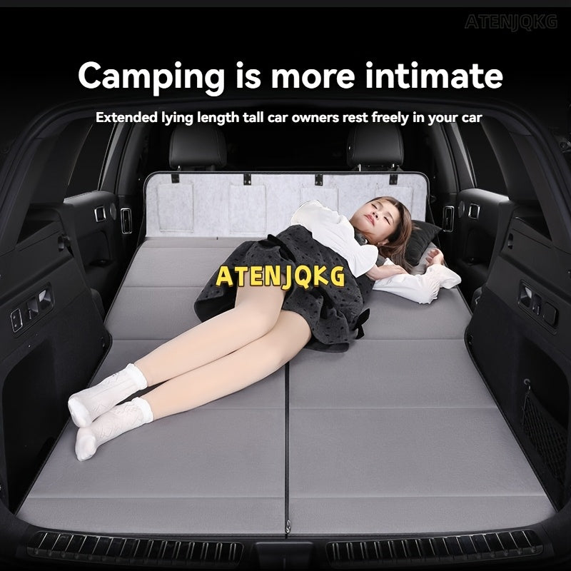 Portable Car Mattress For SUVs And RVs Rear Seat Bed