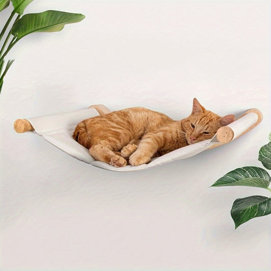 Polyester Cat Hammock Bed Hanging Swing For Relaxation
