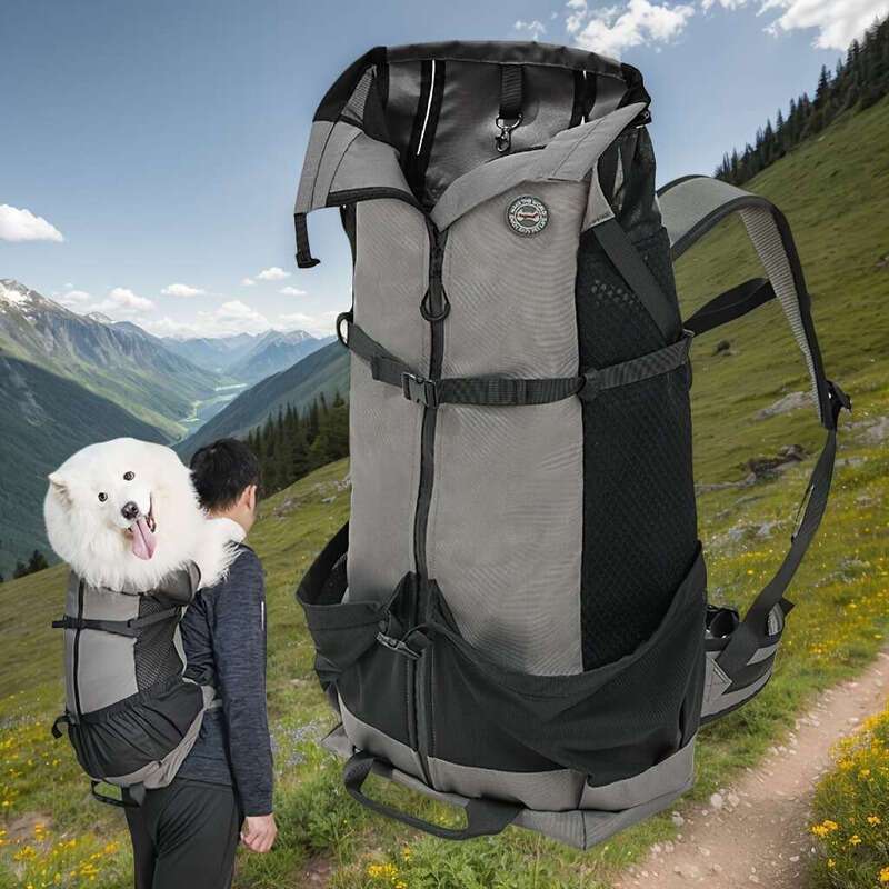 DogLemi Large Dog Backpack For Hiking And Cycling Gear