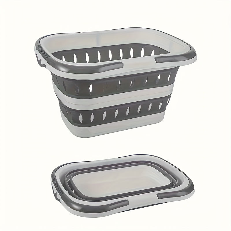 Portable Foldable Laundry Basket Wall Mount For Bathroom