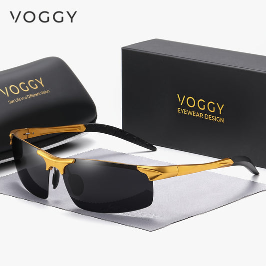 VOGGY Polarized UV-Resistant Sunglasses for Men and Women