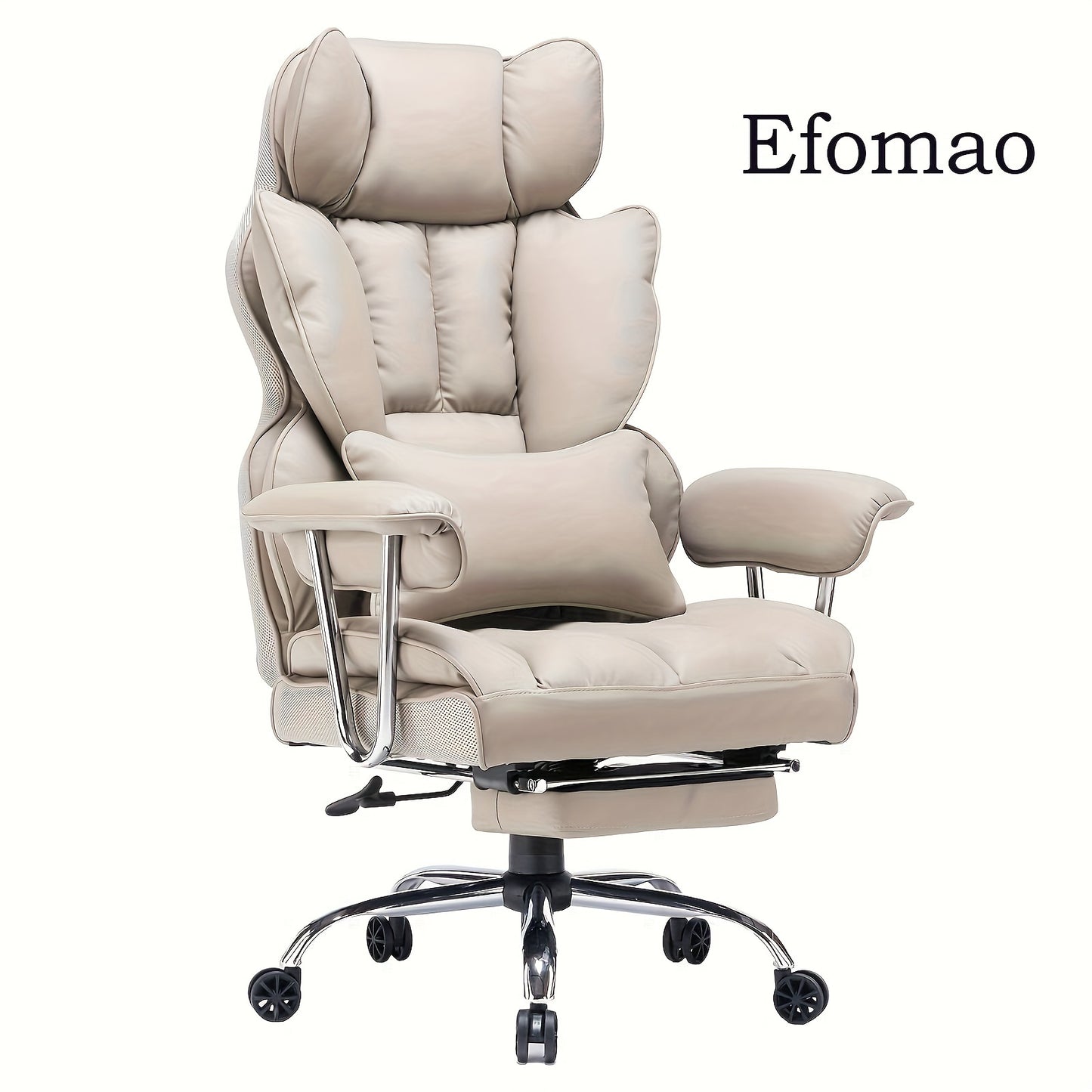 Efomao Ergonomic Big and Tall Office Chair with Lumbar Support