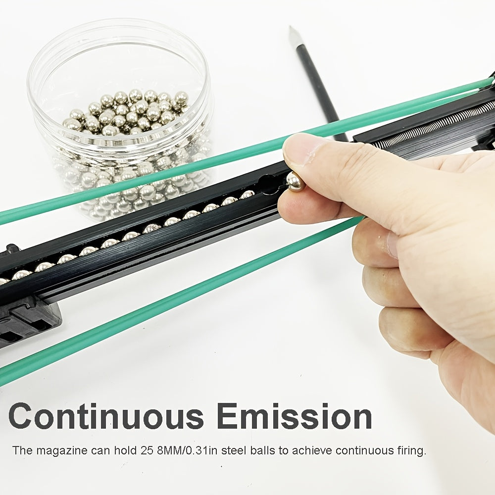 Outdoor Multi Purpose Slingshot With Automatic Trigger Arrows