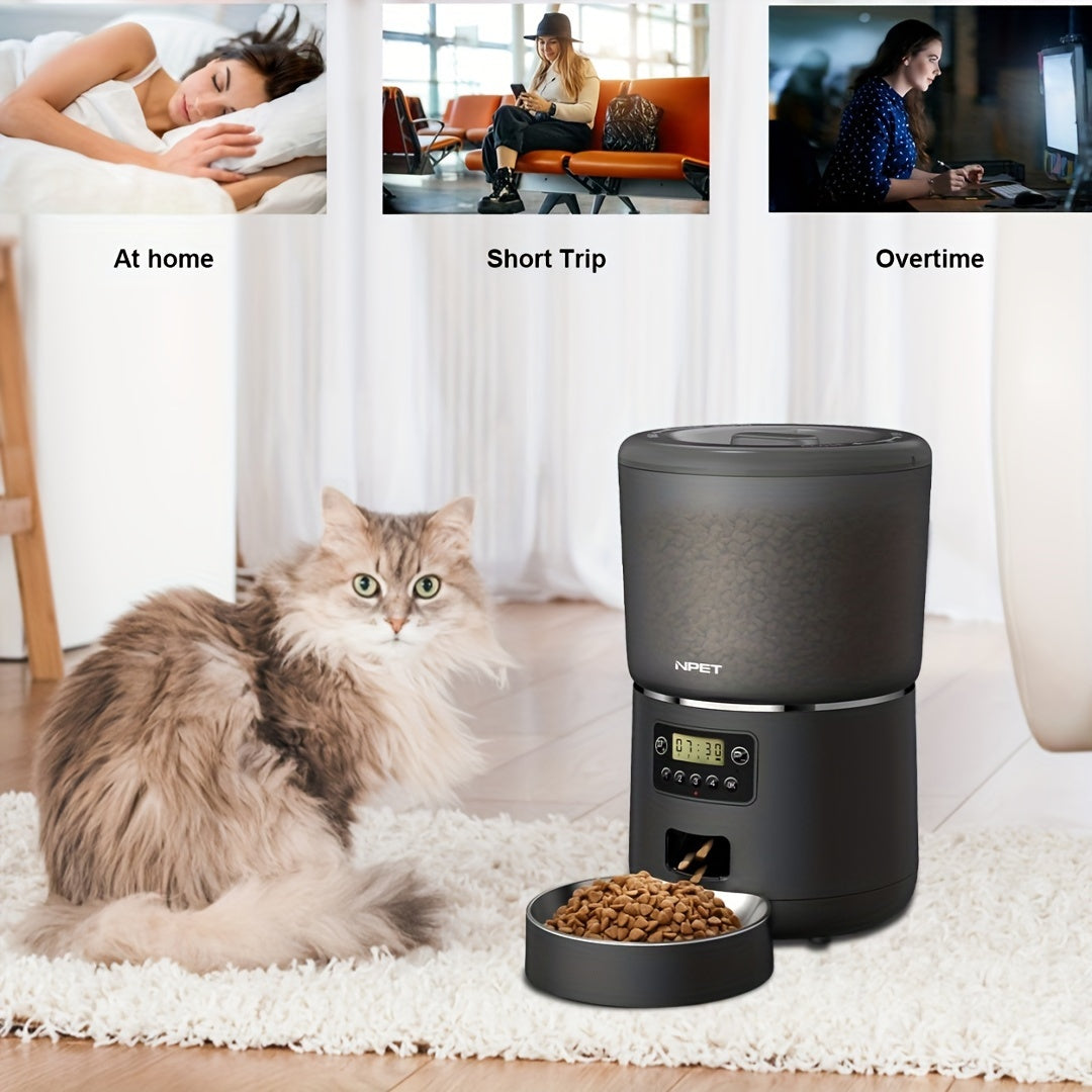 Smart Automatic Pet Feeder With App Timer And Dispenser
