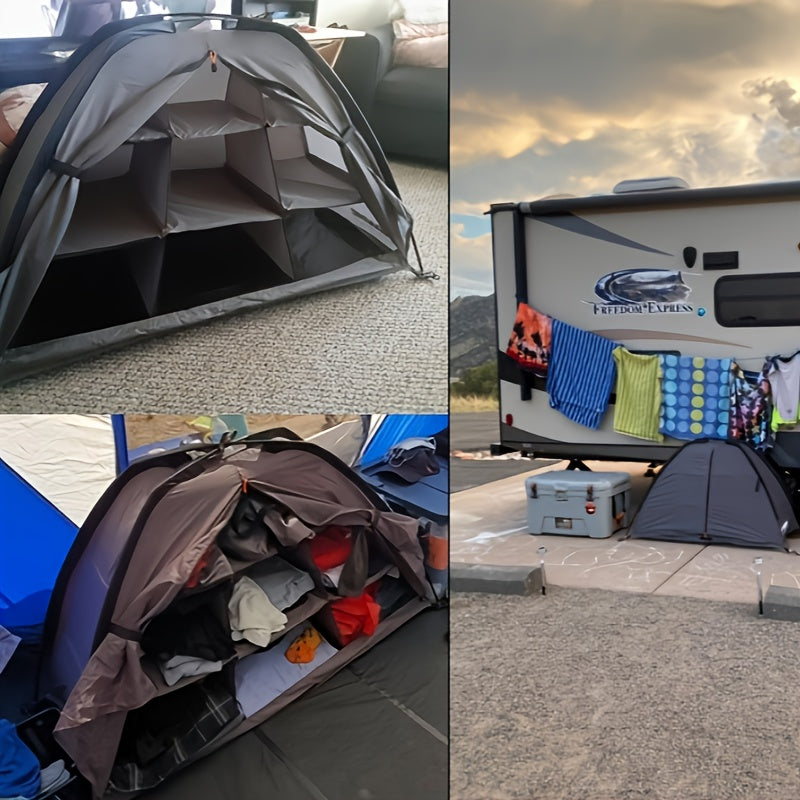 Foldable Multi-Purpose Storage Tent for Home and Camping