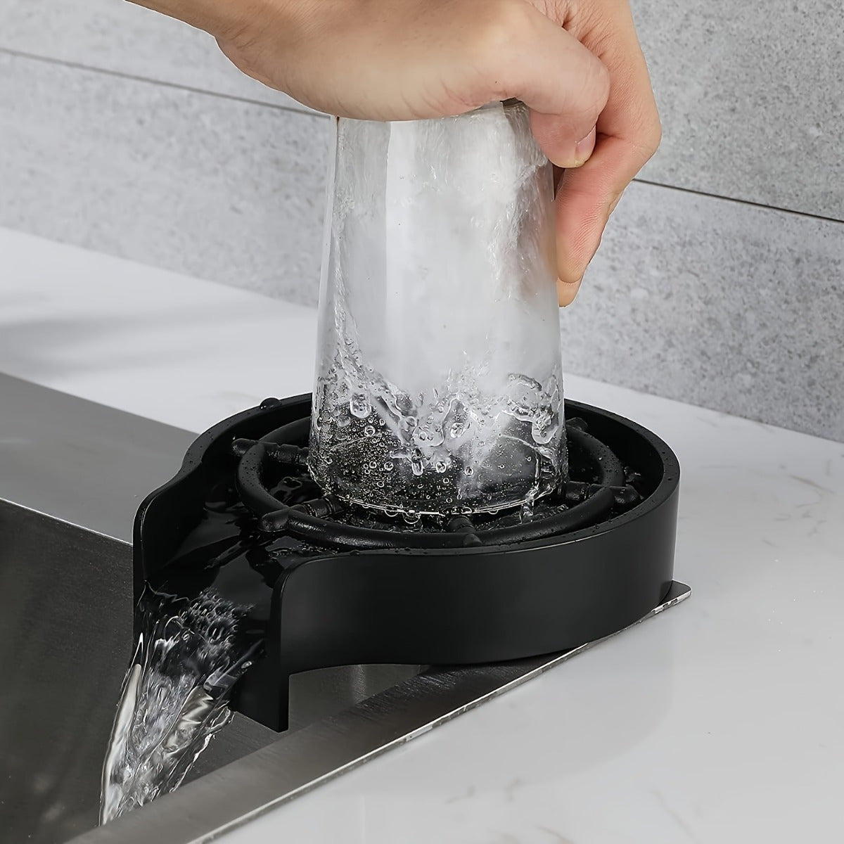 Stainless Steel High Pressure Cup Washer for Bar Counter