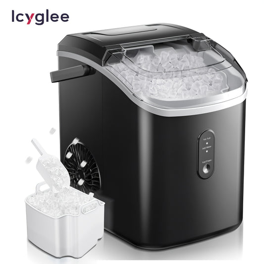 Portable Nugget Ice Maker for Home and Outdoor Fun
