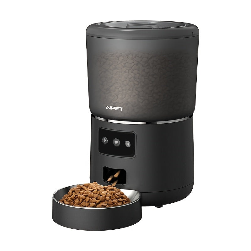Smart Automatic Pet Feeder With App Timer And Dispenser