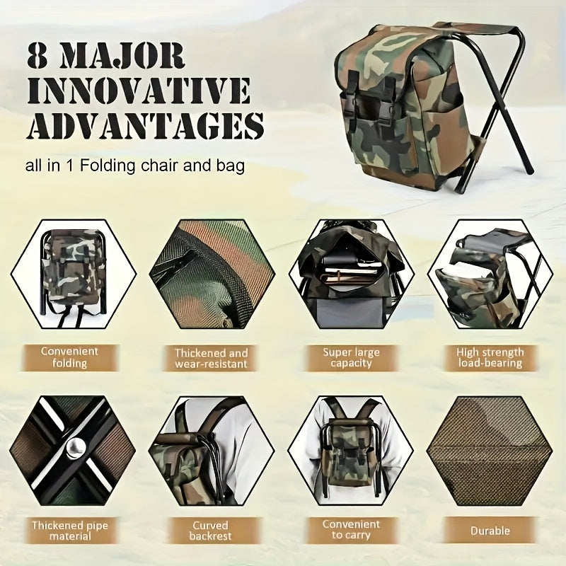 Folding Camping Chair Backpack for Ultimate Outdoor Adventure