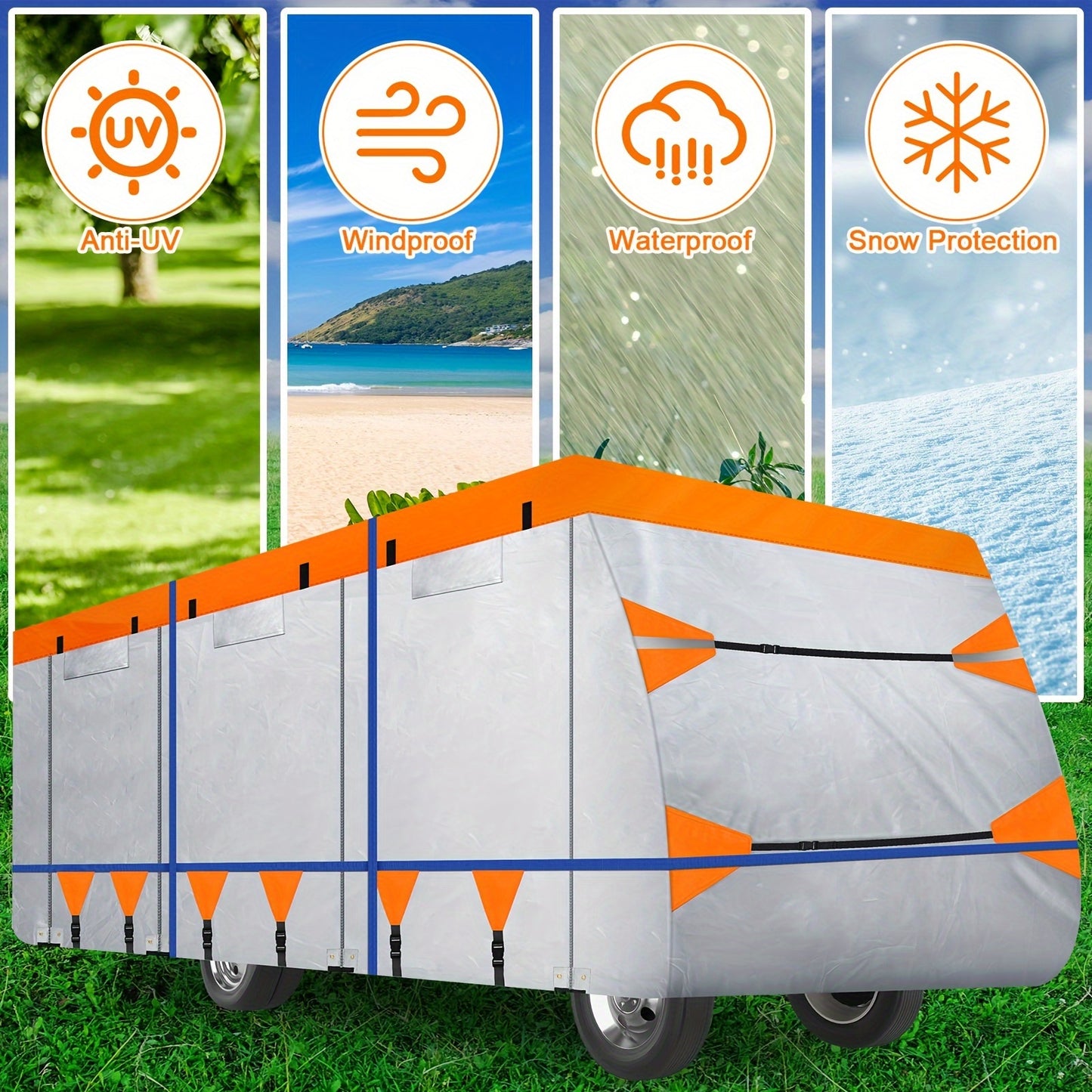 Durable Waterproof RV Cover for Ultimate Travel Protection