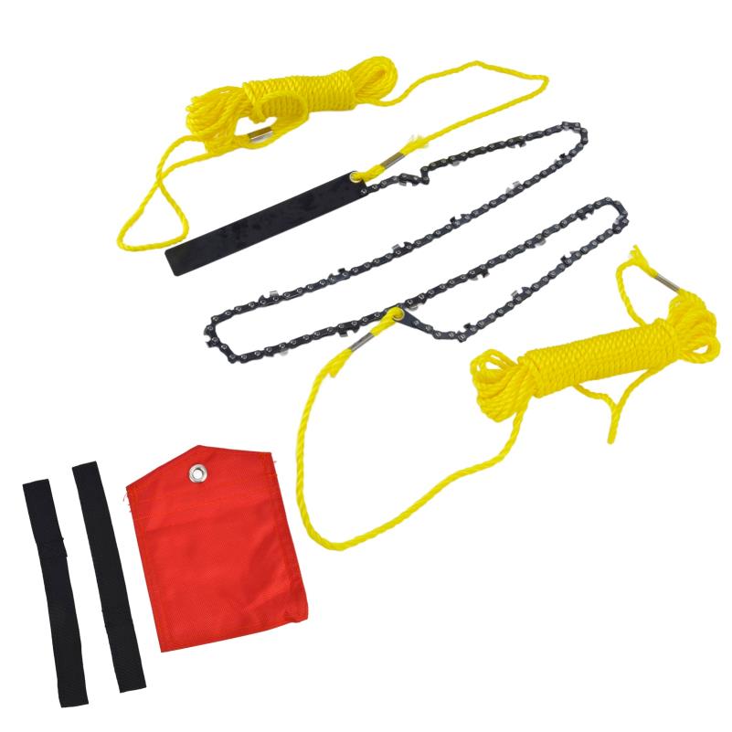 Manual Folding Pocket Chainsaw With Alloy Steel Blade