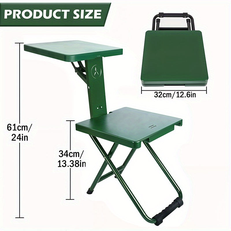 SLIVERDEW Portable Folding Table And Chair Set Outdoor Use