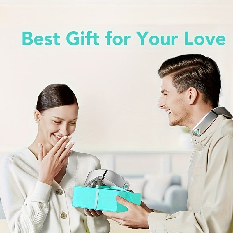 Neck Massager With Heat And 9D Shiatsu Vibration Cordless Deep Tissue