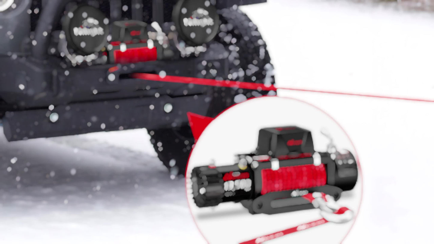 Nilight 13500 Lb Electric Winch For ATV Truck Offroad