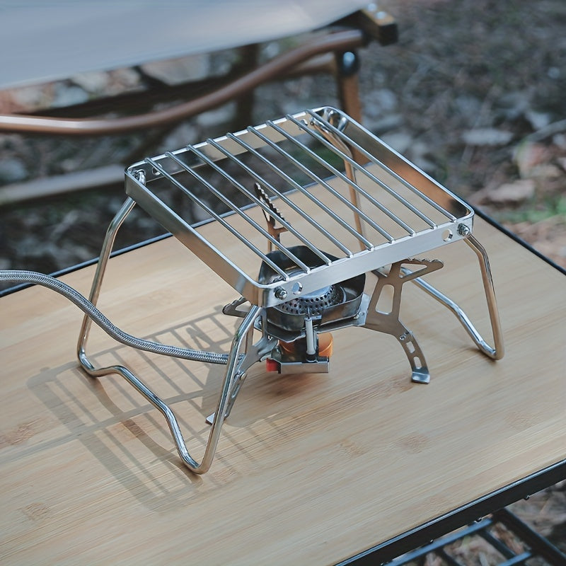 Portable Folding Camping Grill For Backpacking And Picnics