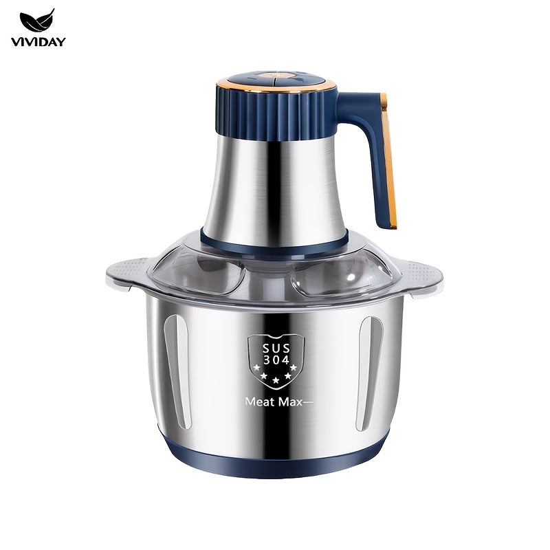 Stainless Steel Automatic Meat Grinder 5 Speed Control 30000 RPM