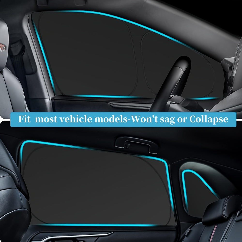 XC60 Front Side Window Sunshade Cover Polyester 7pc Set