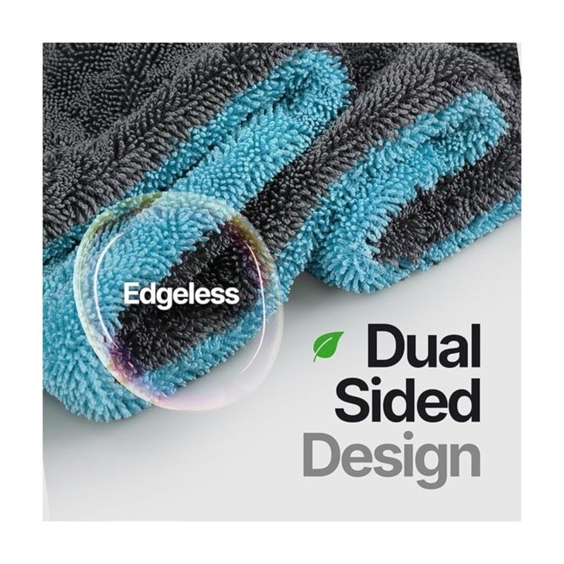 Double Twisted Loop Quick Drying Car Towel For Detailing