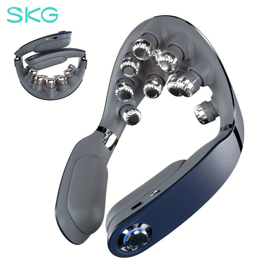 SKG G7 Pro-Fold Neck Massager with Heat for Instant Relief