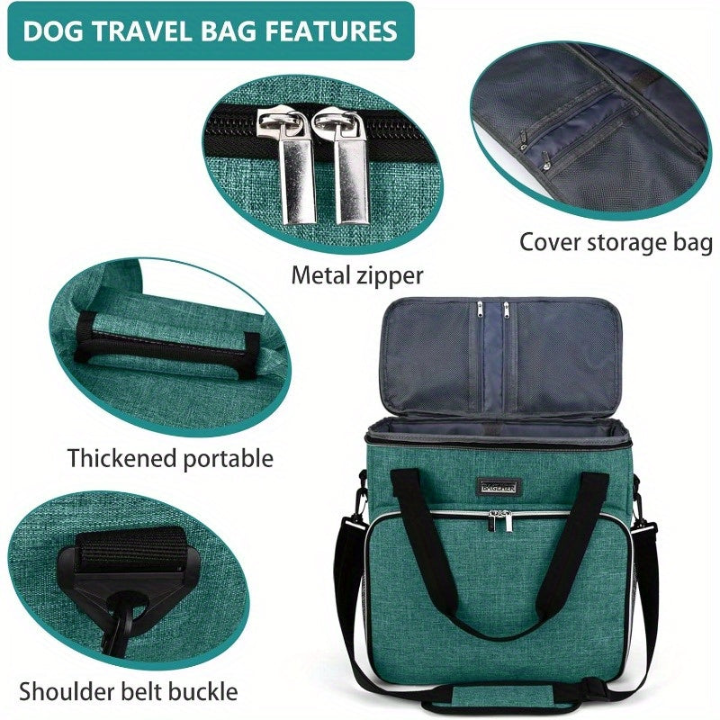 BAGLHER Airline Pet Travel Kit TSA Approved Carrier Pouch