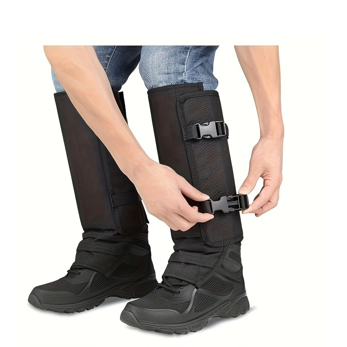 Men's Adjustable Snake Guard Gaiters for Outdoor Protection