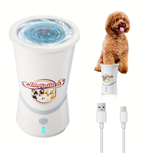 Automatic Dog Paw Washer USB Rechargeable Portable Cleaner