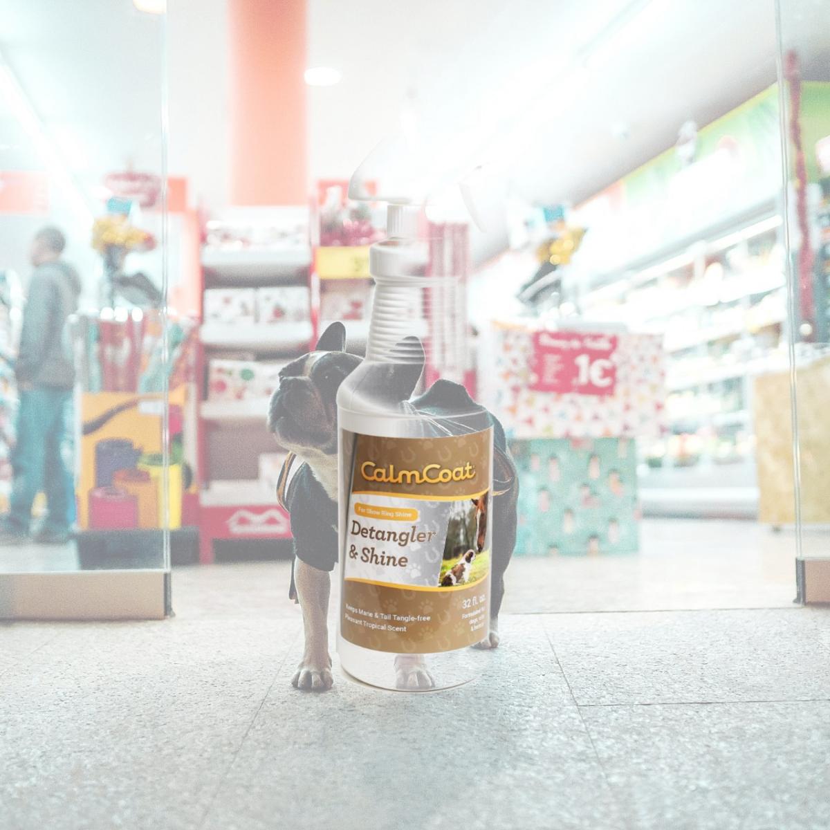 Detangler And Shine For Dogs Cats And Horses Grooming