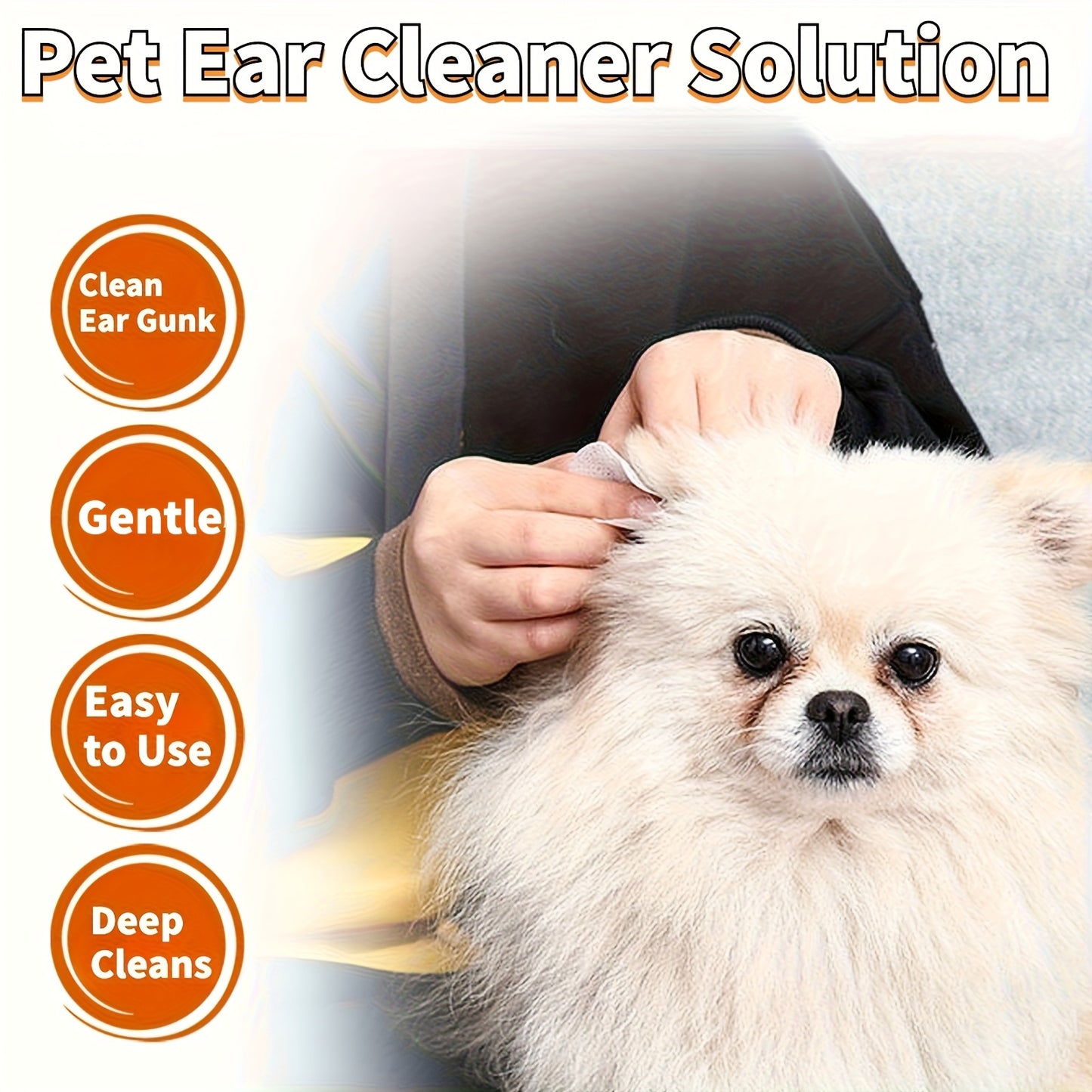 Pet Cleaning Wipes For Cats And Dogs Gentle Eye Ear Care