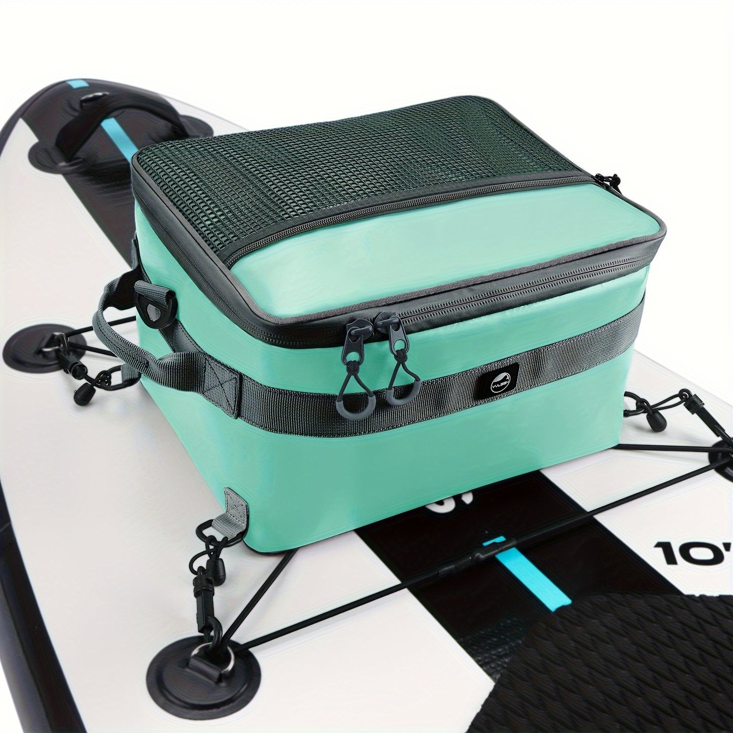 YVLEEN PVC Paddle Board Cooler With Mesh Top Pocket Straps