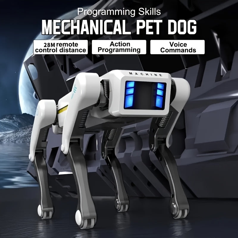 Intelligent Robot Dog With Programmable Voice Commands